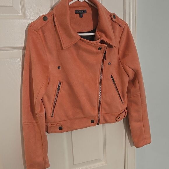 Blank NYC Women's Orange Jacket - Picture 3 of 11